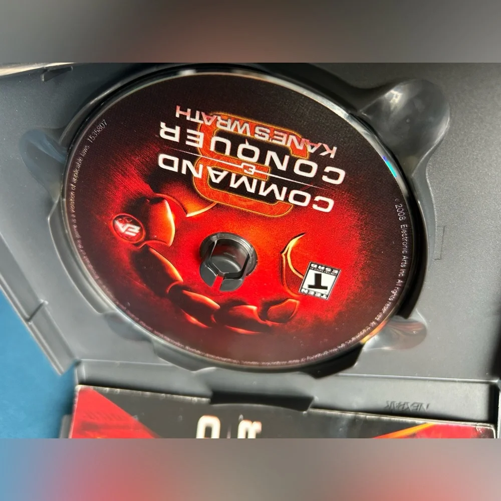 EA Command & Conquer 3: Kane's Wrath - Black Game Case